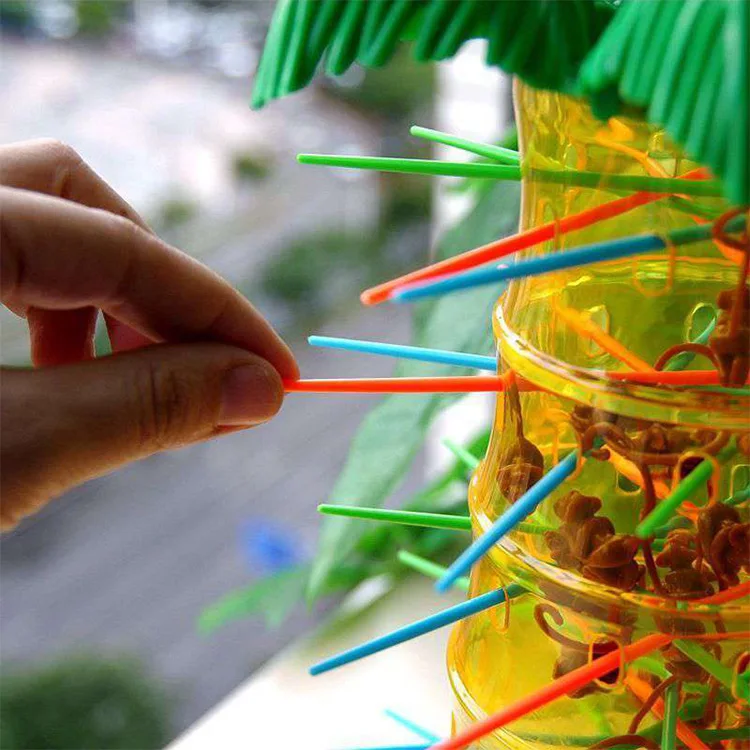 2021 Yohi Parent-Child Interactive Tumble Monkey Toy Early Educational Board Game Family Fun Party