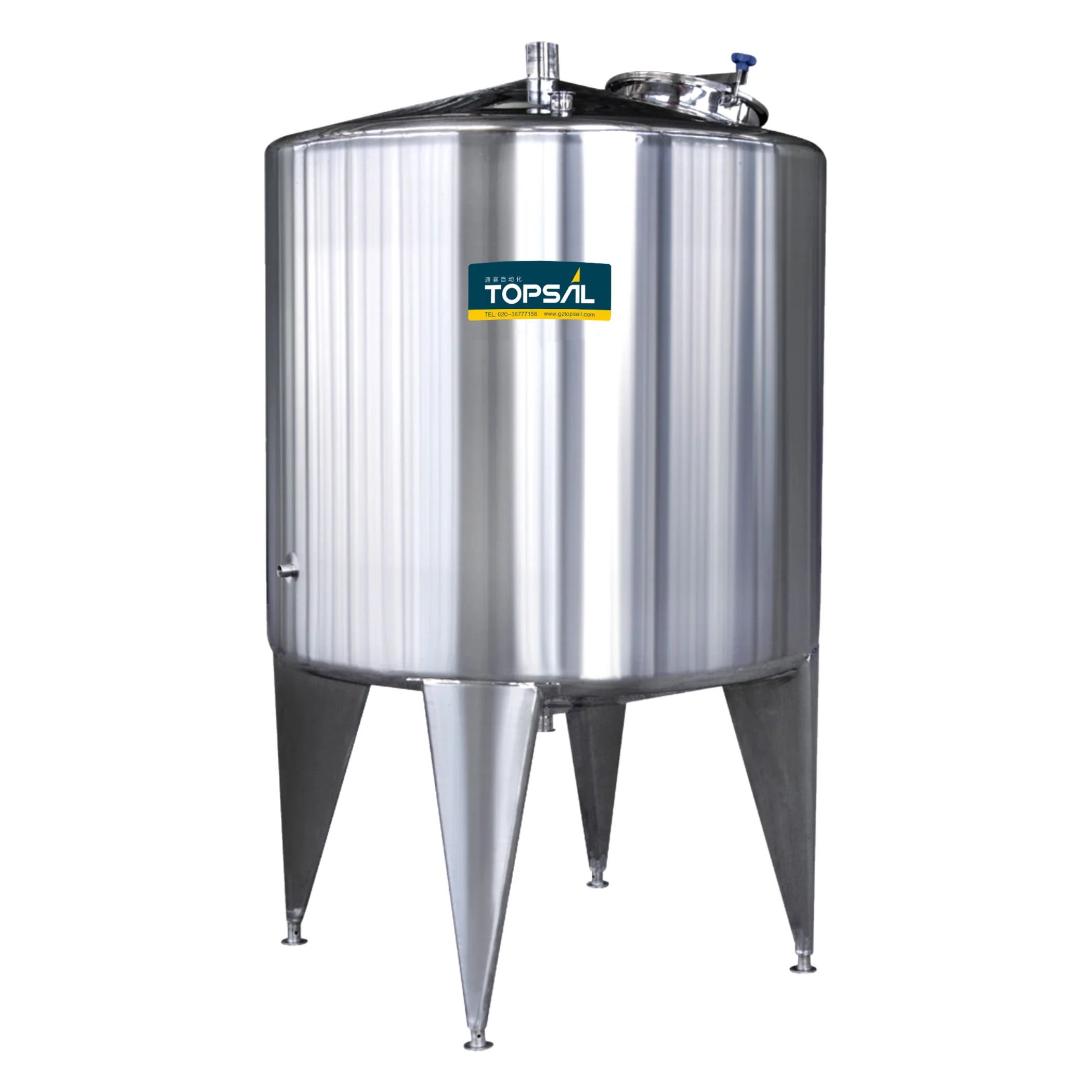 High Quality Selectable Stainless steel Large Scale Water Liquid Storage Tank