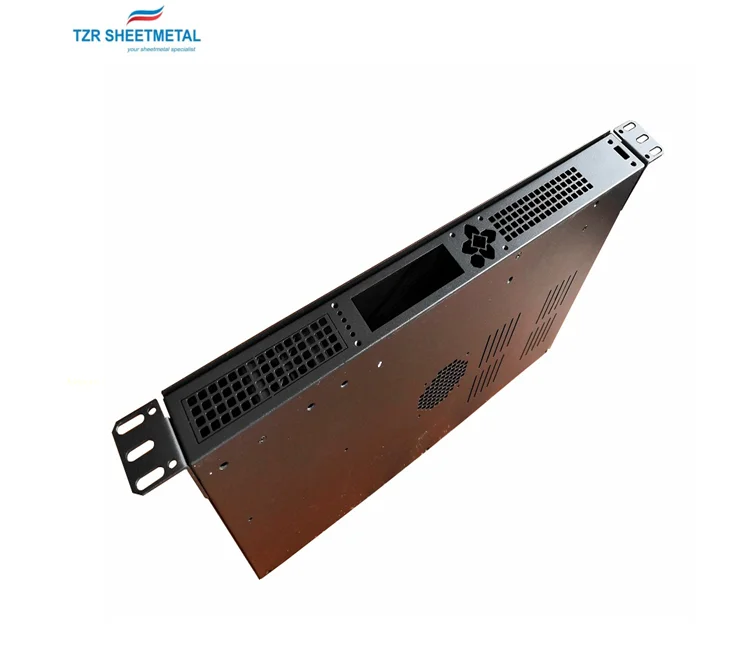 ТЗР OEM 19-дюймов 420 мм * 255 мм * 45 мм алюминиевый стойку шасси корпуса