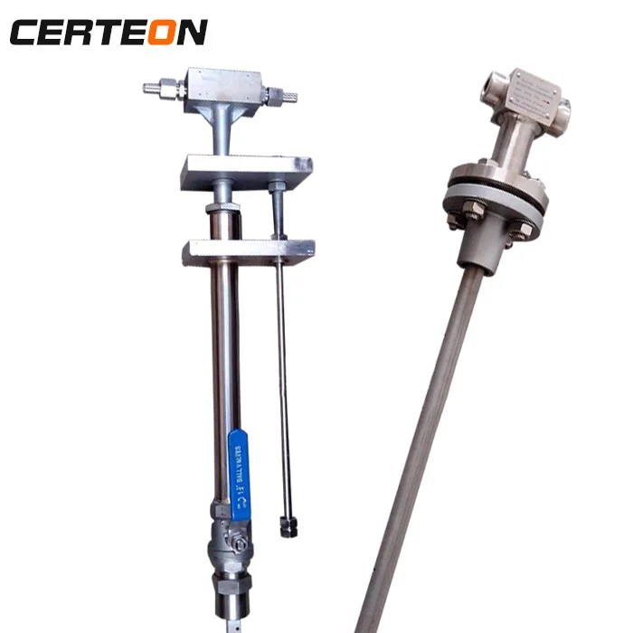 Industrial SS316 stainless steel Verabar Flow Meter for High Temperature High Pressure