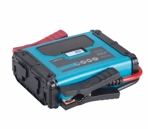 Factory Battery Booster Power Supply 4-Cell Jump Starter with LCD Display 12V/10A DC Output Car Jump Starter