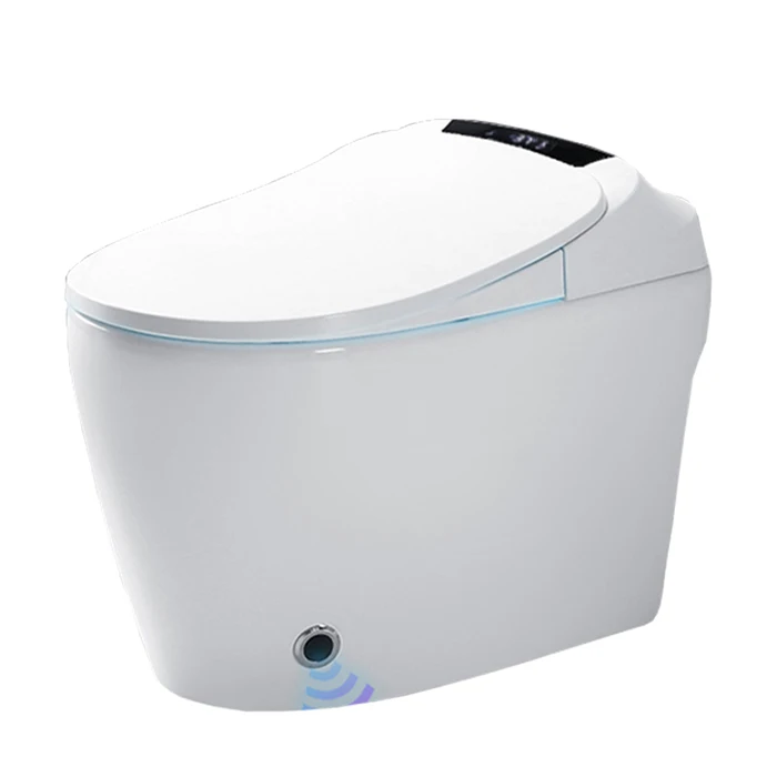 luxury digital display sanitary ware smart toilet intelligent with heat seat smart intelligetn toilette