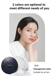 High quality OEM Wholesale Cosmetics Transparent Face Powder  Loose Face Powder luxury makeup Private Label Setting Powder