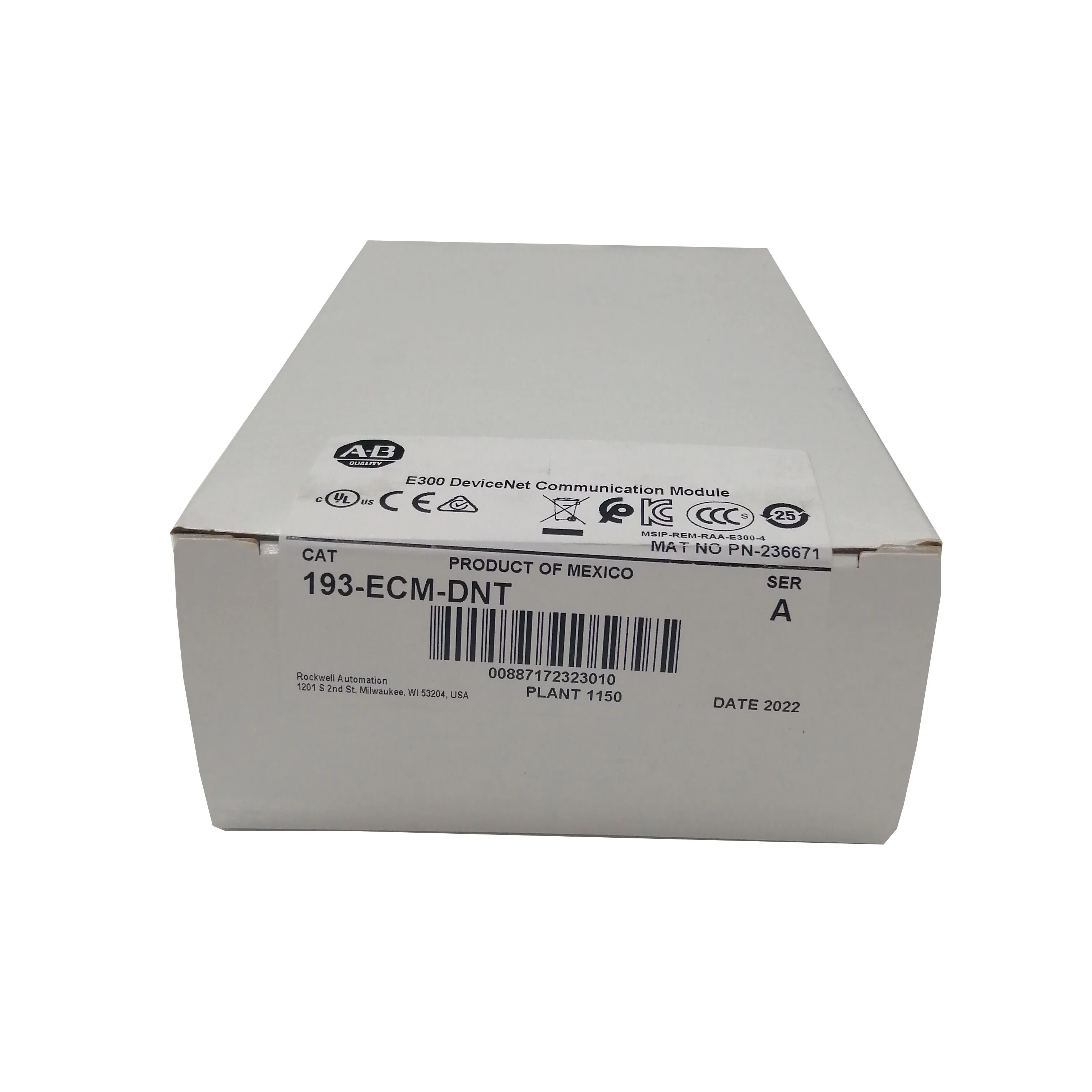 New and Original allen bradley 193-ECM-DNT E300 DeviceNet Communication Module