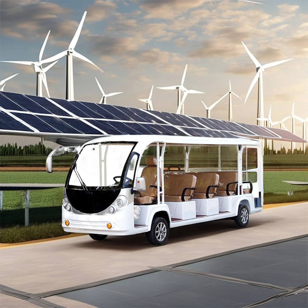 Wholesale New Energy Universal Electric Tour Shuttle Sightseeing Tourist Bus &Car
