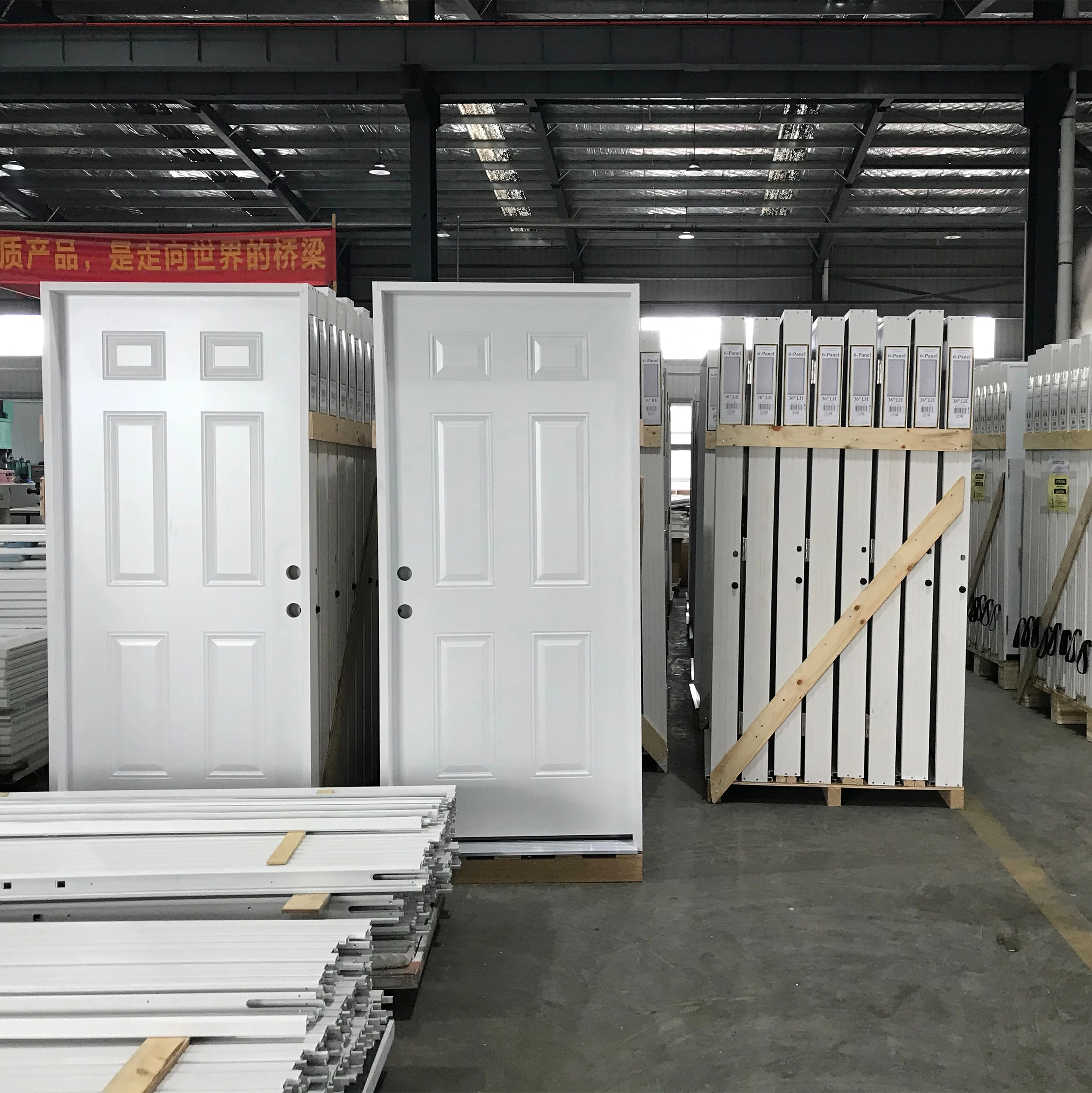 Manufacture Newly Design Fiberglass Door Interior Doors For Apartment