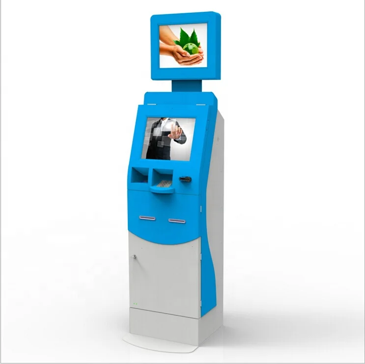 26/42 ads 17 touch screen 16 keys pin pad Bank card reader scanner NFC/RFID self service kiosk customized color