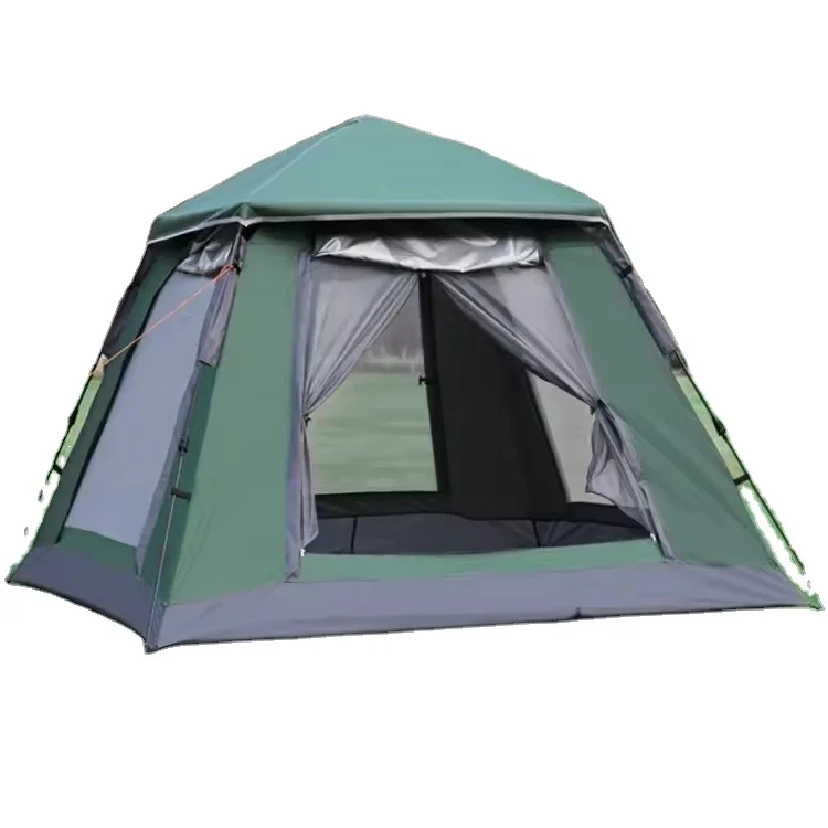 Automatic 2 Second Pop up Style Outdoor Camping 4-5 Person Family Waterproof Tent