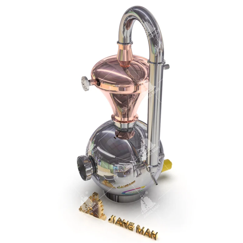 distillation equipment gin-10l copper wine water distiller alcohol moonshine st