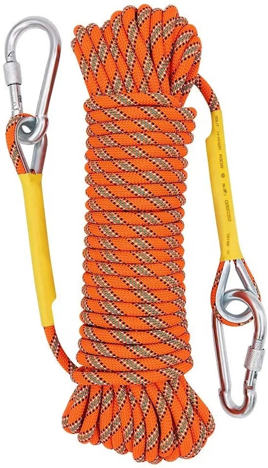 
Climbing Rope, Escape Rope Climbing Equipment Fire Rescue rope with hooks 