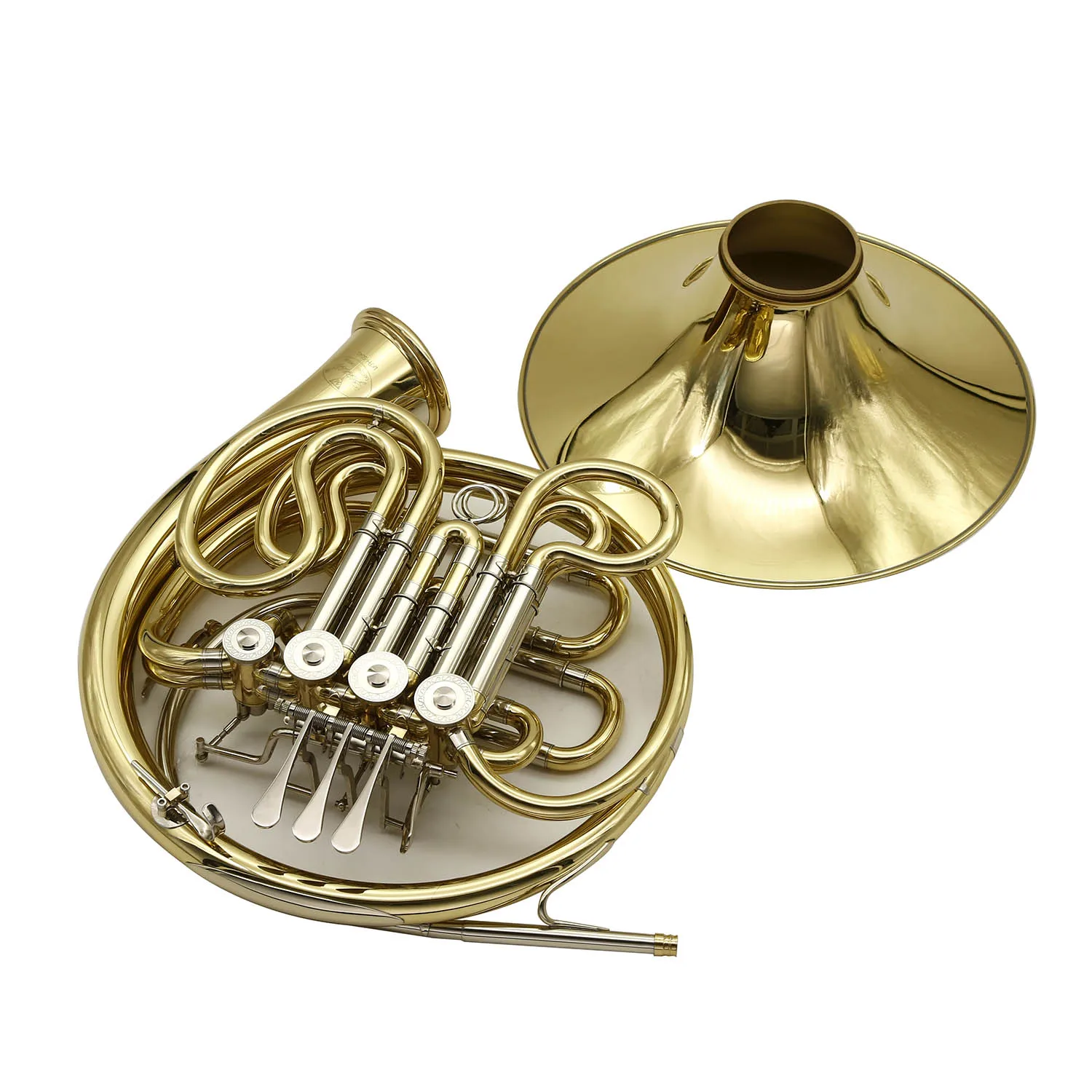 Good Quality Cheap Price Brass  Musical Instrument French Horn Detachable OEM