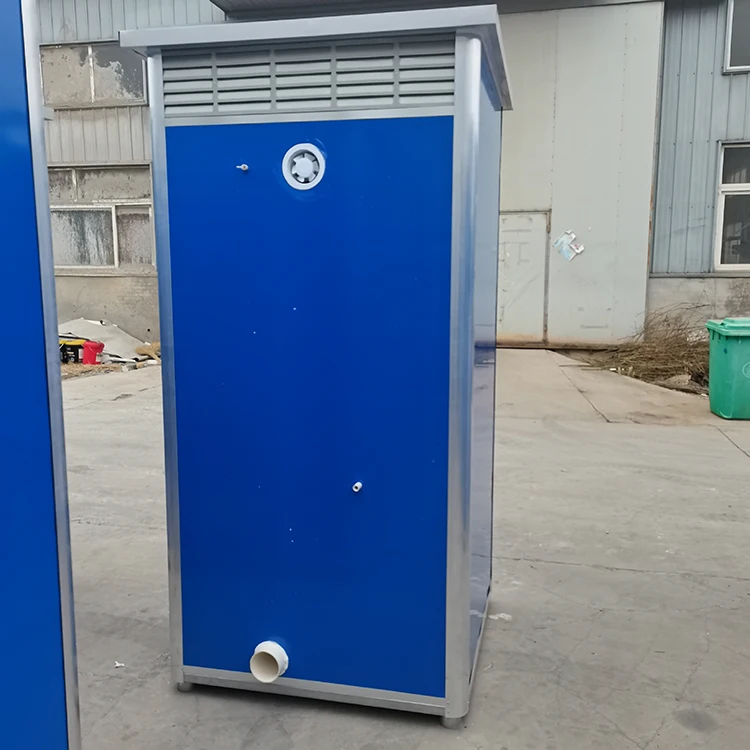 Professional China Portable Toilet With Air Conditioner, Modular Prefab Shower Room With Toilet