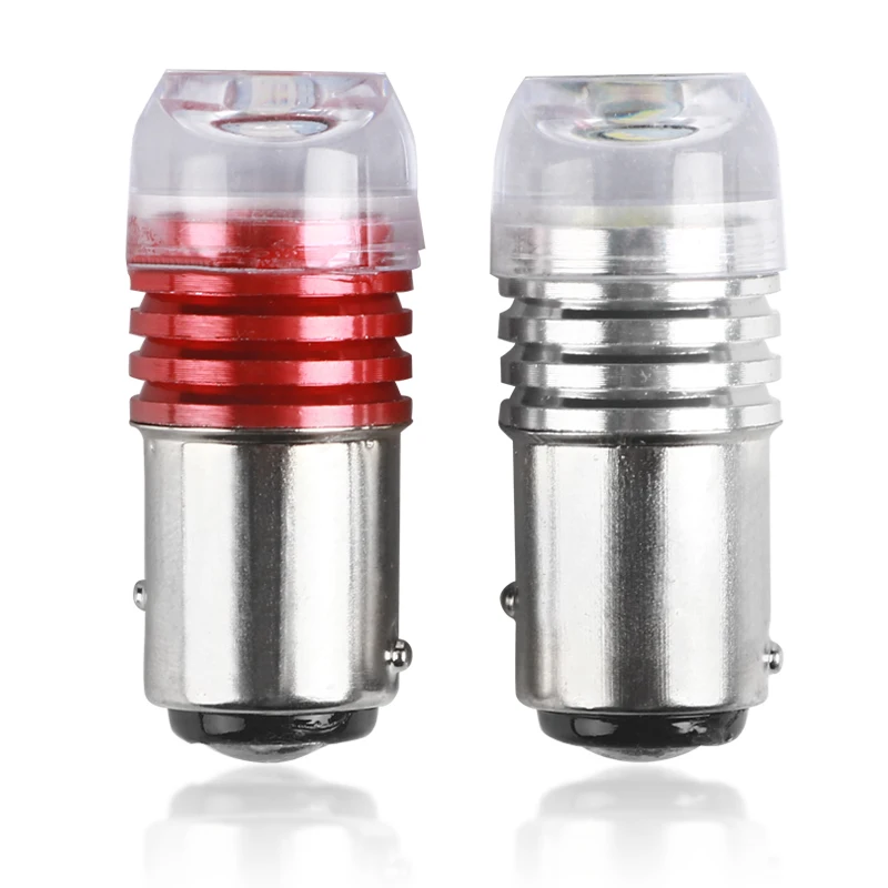 PUERXIN 1156 BA15S P21W 1157 BAY15D Car LED Strobe Light S25 5630 3SMD Bulbs Auto Car Brake Turn Signal Tail Flashing Lights