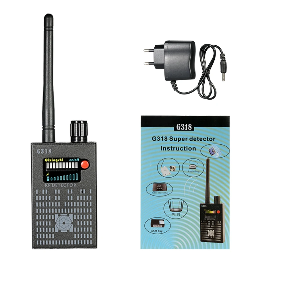 1MHz-8GHz Listening Device Detector Counter Surveillance Equipment