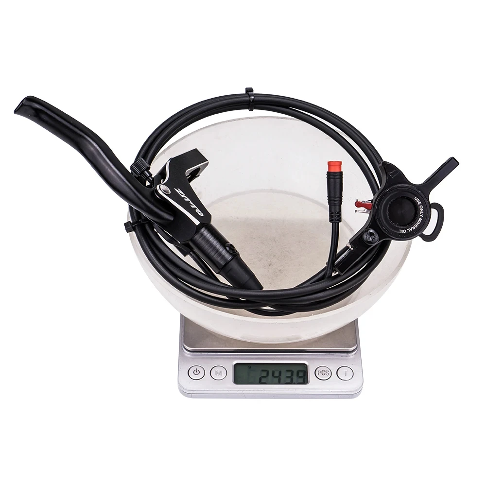 ZTTO MTB Bike 2 Piston Hydraulic Disc Brakes Power Cut E-Bike Brakes CNC Calipers Oil Pressure Brakes 900/1680mm M6100 MT200