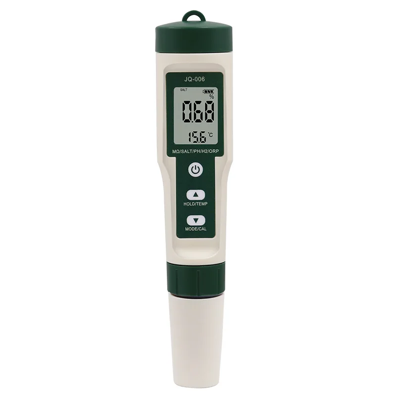 High Quality PH Meter 10 in1 TDS/Temp/EC/H2/ORP/S.G Water Quality Tester Pen Conductivity Detector Monitor Purity Measure Tool