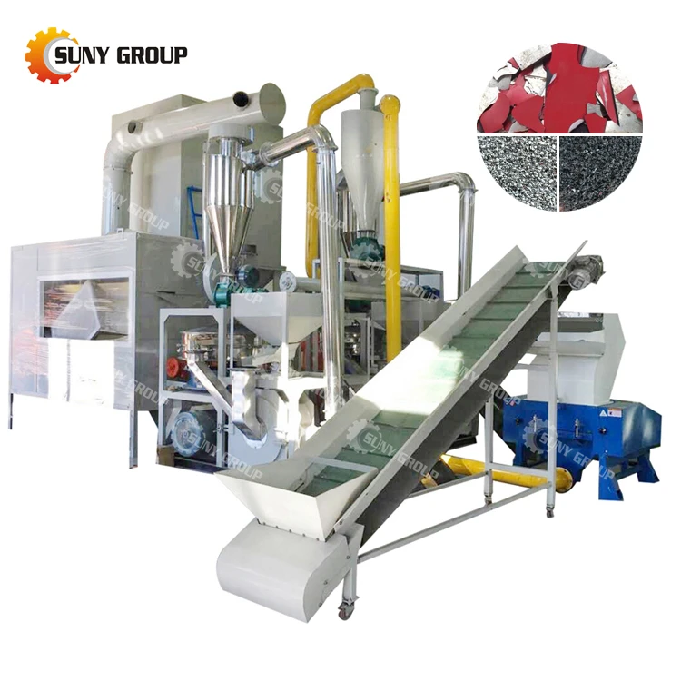 Aluminum Plastic PVC Recycling Extrusion Machine