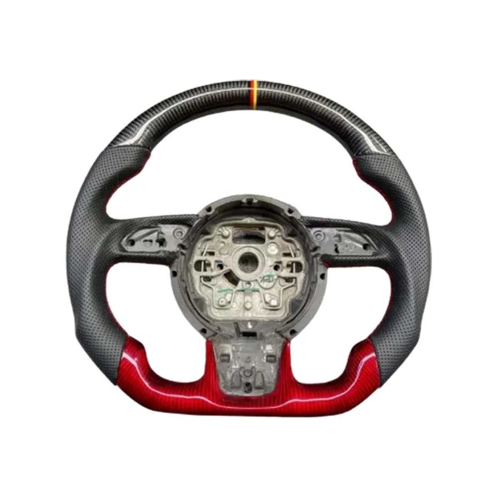 Wholesale Custom real carbon fiber sport steering wheel For BMW 5 Touring E34 E39 E61 F11 G31 5-SERIES E60  E61 F07 GT F10 F90 M