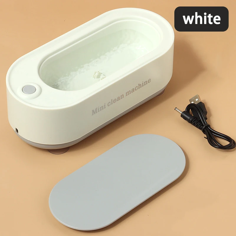 OEM Electric Mini Portable USB Jewelry Watch Glasses Lens Cleaning Machine High Frequency Household Ultrasonic Cleaners