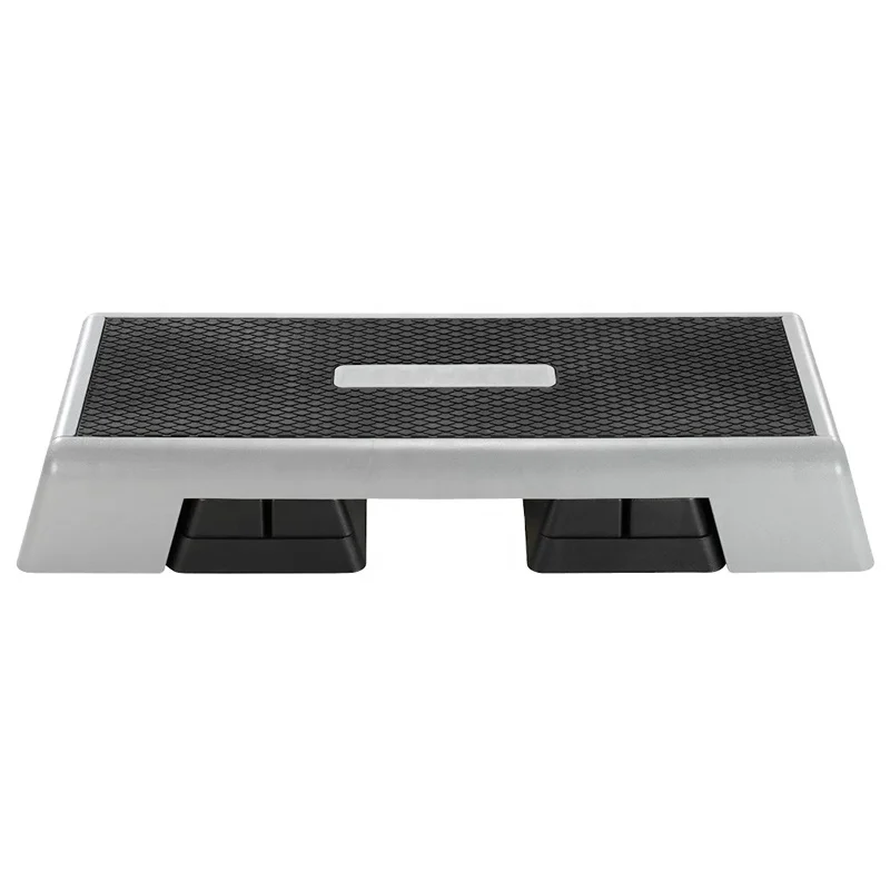 Aerobic Stepper Gym Equipment Fitness Exercise Step Platform Trainer Adjustable Height Workout Aerobic Stepper Step Platform