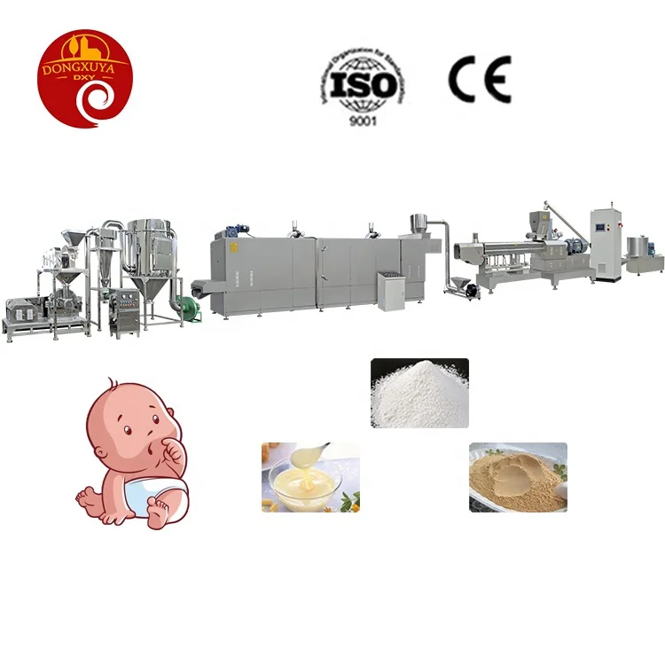 Nutrition Powder Modified Tapioca Starch Corn Starch Potato Starch Chemical Extruder Making Processing Machine Production Line