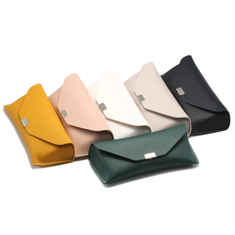 Multi-color Wholesale Custom Logo Printed Hard Eye glass Cases,Cheap PU Custom Glasses Case,tan luxury glasses case