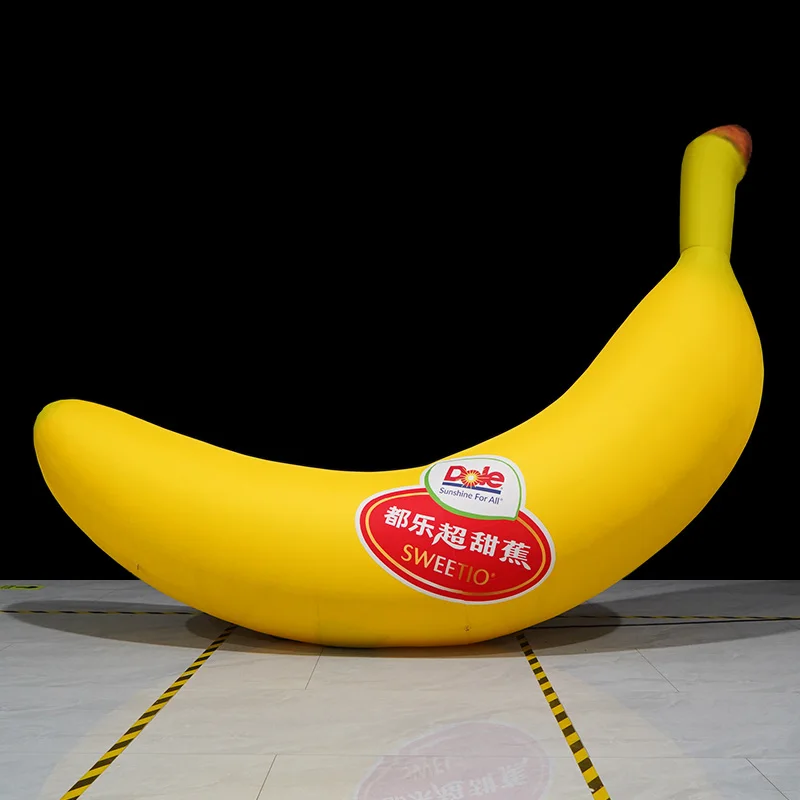 Oxford Huge Custom Advertising Inflatable Design Cartoon Mascot Fruit Banana for Inflatable Decorations Customized 3M 1pcs CE/KC