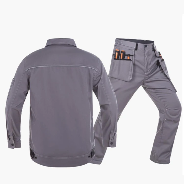 EN1149 Anti-static Heat-Protection Clothing Reflection Welding Work Uniform Craftsman Utility Workwear coat Trousers sets