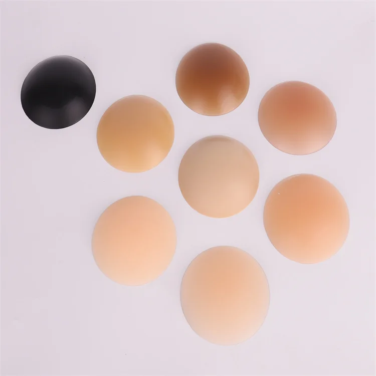 Wholesale Non-glue Washable Nipple Covers Invisible Seamless Silicone Pasties for Breast Enhancement and Strapless Tops