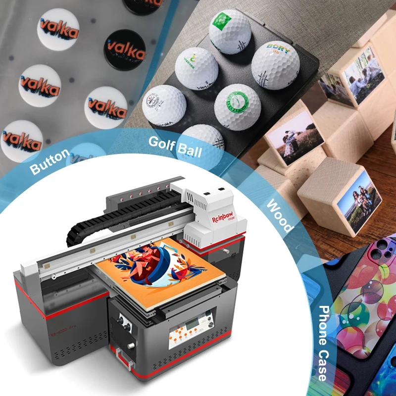 Print on Any Surface A3 Metal Glass Phone case Printer Digital UV