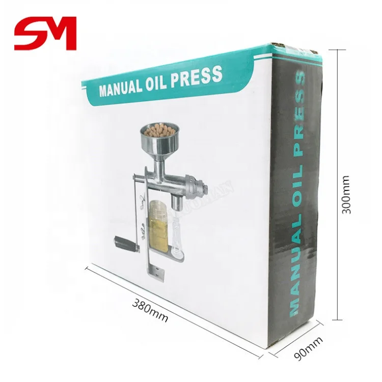 High Quality Dual-Control Hand Operated Small Olive Oil Extraction Press