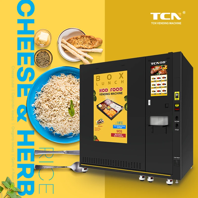 TCN новый стиль торговые автоматы для обогрева замороженных продуктов продажи