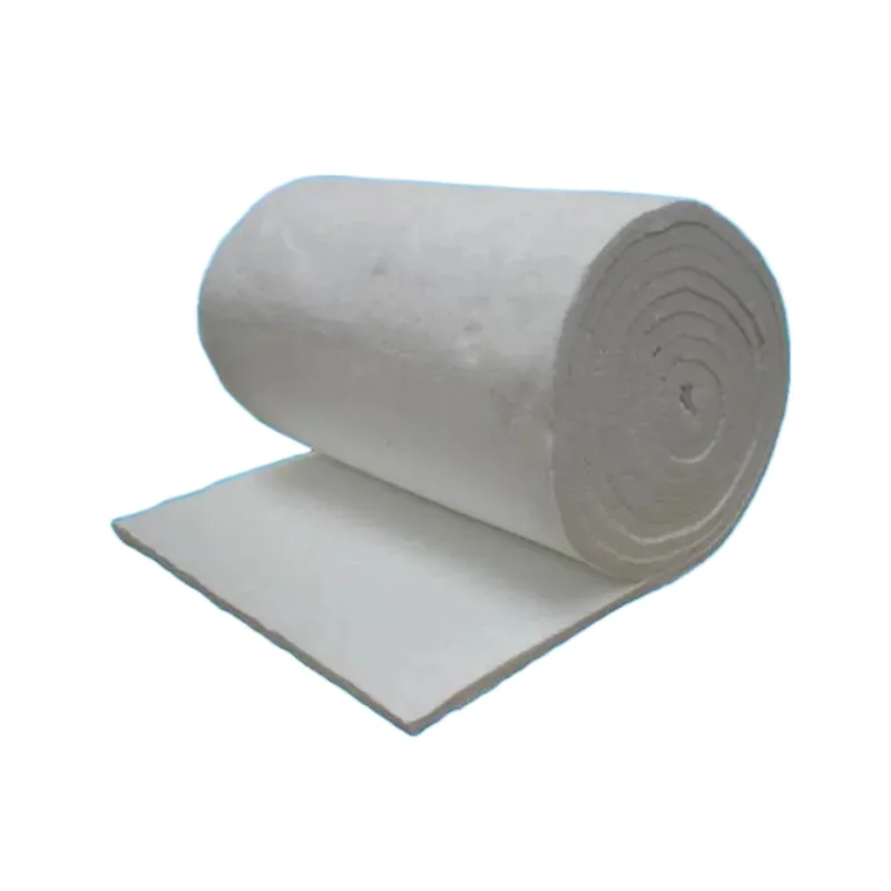 Competitive price1400C high temperature resistant White ceramic fiber insulation blanket for kilns