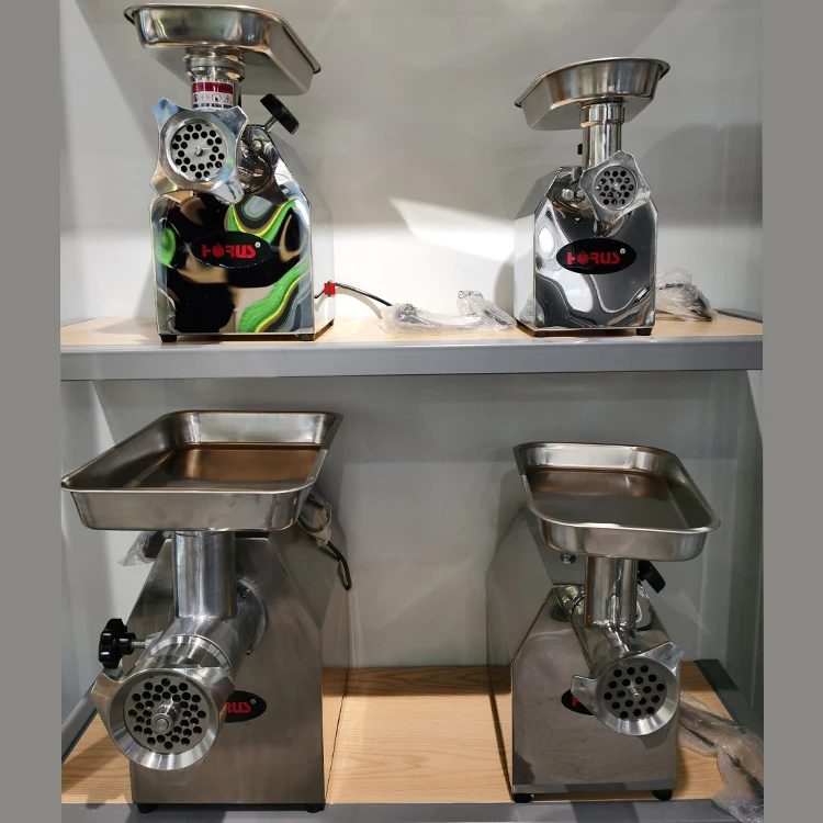 Horus low price 8/12/22/32 meat grinder chopper electric mince meat grinder machine with sausage filler