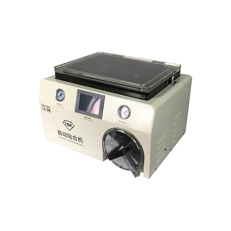 TBK 408A 15 дюймов вакуумный насос с ЖК-дисплеем ОСА ламинатор встроенный debubble машина все в одном для смарт телефона сенсорных экранов