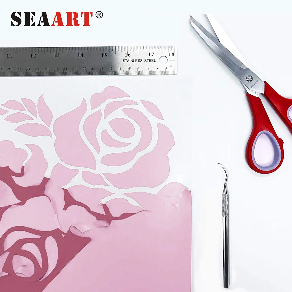 High Quality Heat Transfer Vinyl Korea Quality 100 Micron PU Vinyl 1 Roll 50CMX25M S9 Red