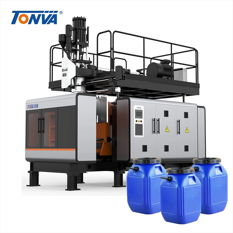 Hot Sale TONVA 25L 30L 50L 60L barrel single station extruder blowing machine