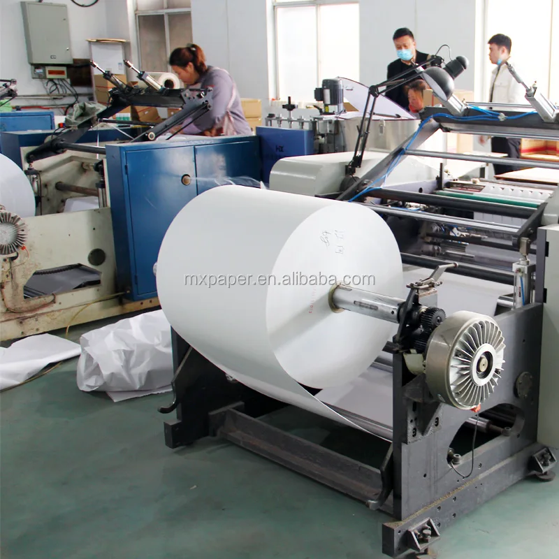 Thermal paper roll manufacturer hot sale 48g 55g 65g 70g office printing paper 844x6000m large roll thermal paper