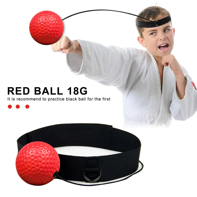 High Quality Logo Custom Boxing Reflection Training Ball Headband Boxing Ball