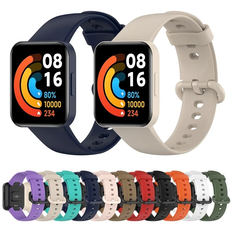 Ремешок для Redmi Watch 2 lite сменный спортивный силиконовый смарт-браслет Xiaomi Mi Lite