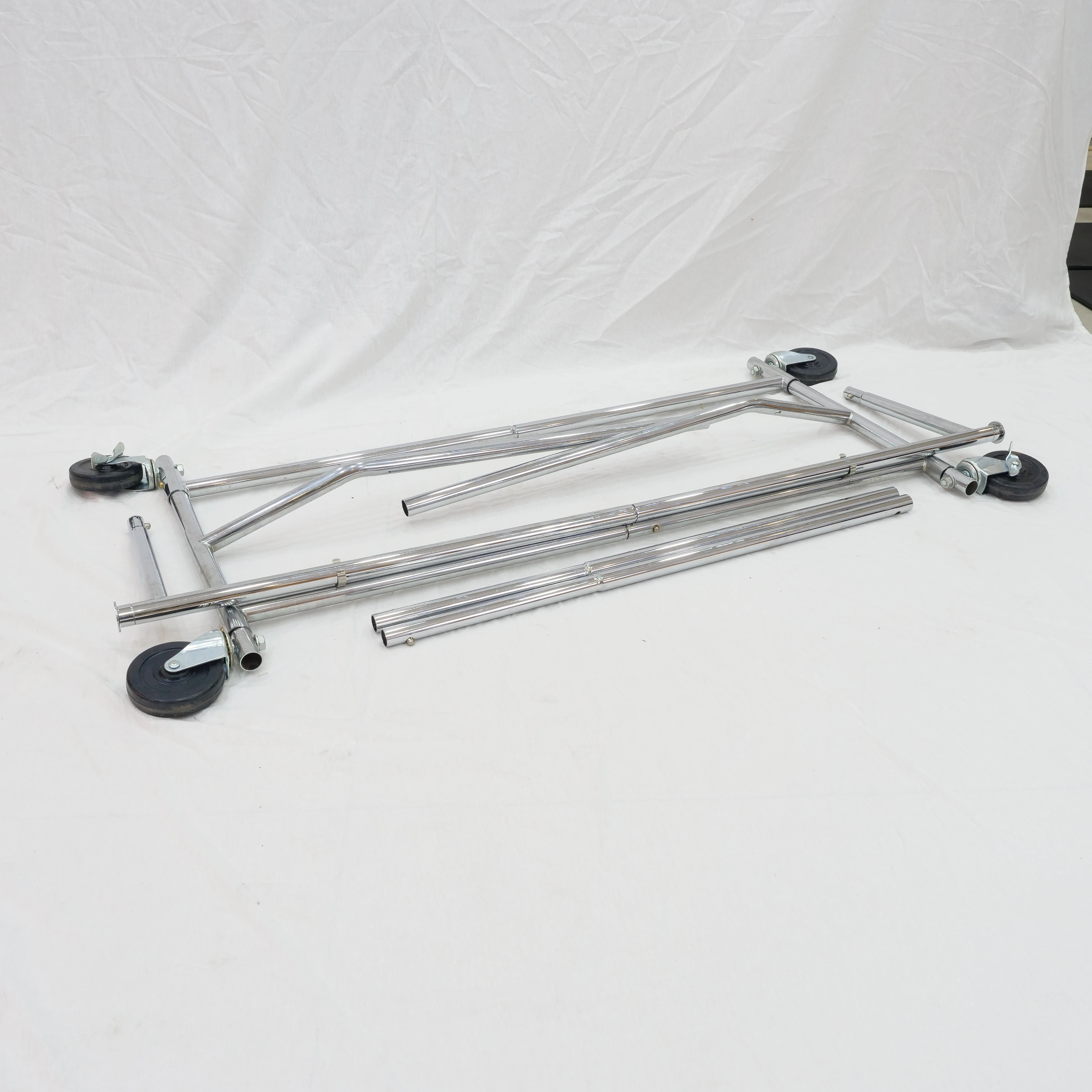 Metal dress display stand for shop