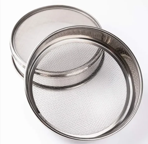 304 Stainless steel high quality Flour Micronized Stainless Steel Laboratory Mesh Test Sieves Best for Kitchen