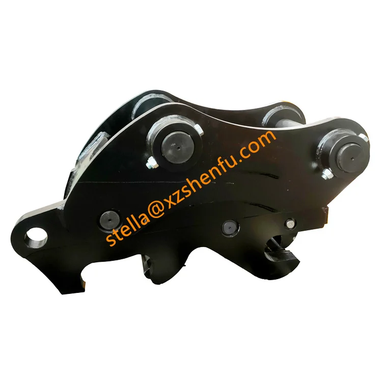 Excavator Hydraulic Twin Locks Quick Hitch Coupler for Hydraulic Breaker Compactor Ripper Grapple
