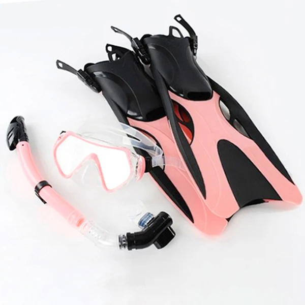 High Quality Underwater Swimming Diving Mask Snorkel and Fins Set