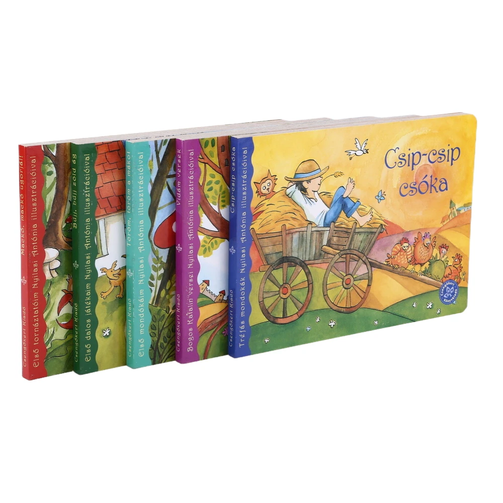 Well Designed Full Color Cheap Custom Hardcover Book Printing