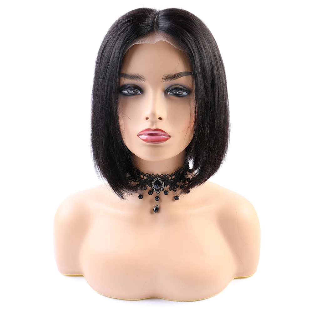 Bliss 4X4 Lace Closure Wholesale Short Bob Wigs Brazilian Human Hair Lace Front Cheap Short Bob Human Hair Wigs For Black Women