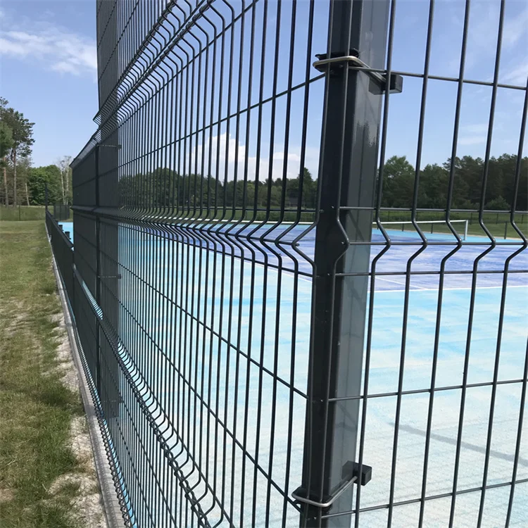 Outdoor Customized Home Decorative 3d Curved Fence Panel Outdoor Metal Garden Fence Panel 3d Curved Welded Wire Mesh Fence