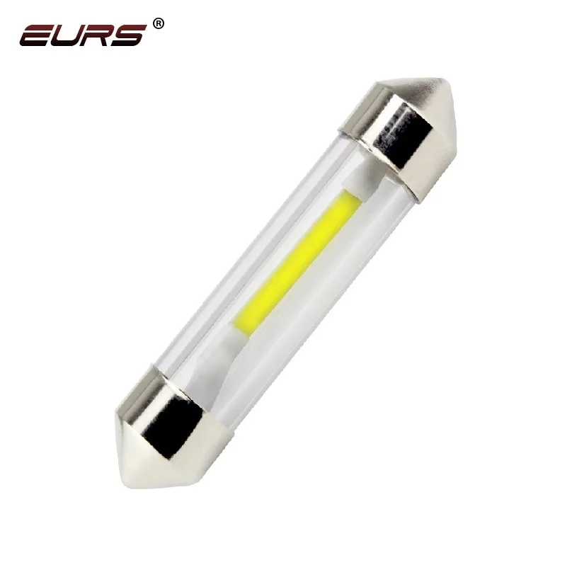 EURS Hotsale COB 31MM 36MM 39MM 41MM Imported Led  Cheap led car over head light reading lamp festoon 1.5W 12V 0.6A