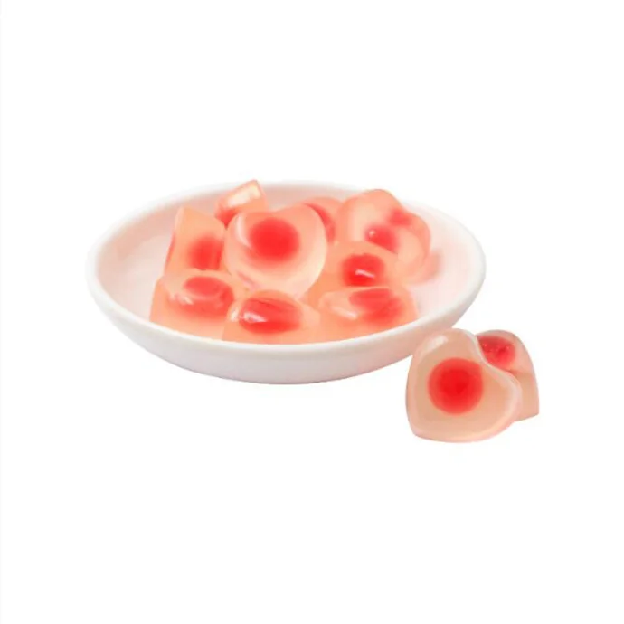 Skin Beauty Whitening Hyaluronic Acid Gummy Bears Vitamin Gluta Collagen Gummies For Anti-aging