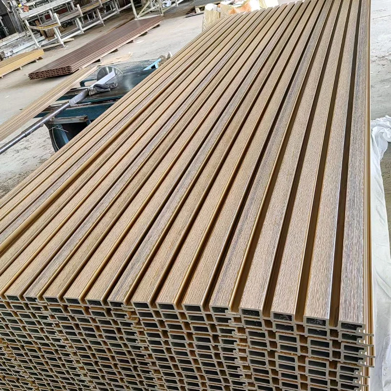 Co-extruded Wpc Wall Panels Modern WPC Exterior Wall Cladding the Great Wall Siding Ceiling Panel Outdoor Fence